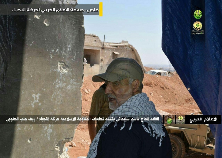 حضور حاج قاسم در جنوب شهر حلب+تصاویر