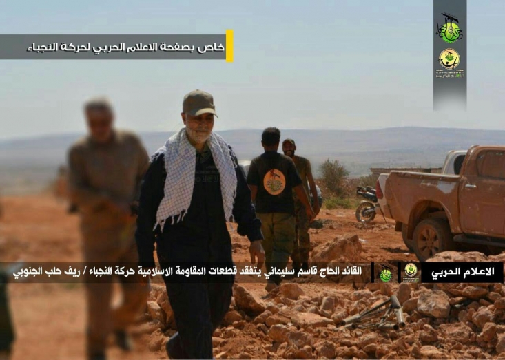حضور حاج قاسم در جنوب شهر حلب+تصاویر