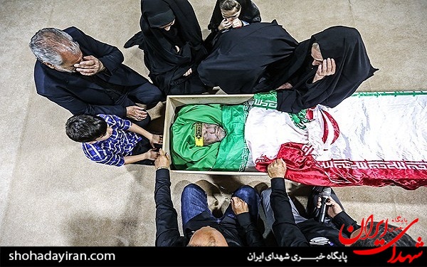 عکس/ وداع با پیکر سردار غلامی در معراج شهدا