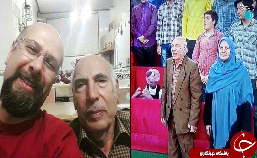حضور پدر و مادر جناب خان در خندوانه +عکس حضور پدر و مادر جناب خان در خندوانه +عکس