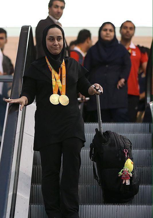 بازگشت ... یک بانوی افتخار آفرین؟! +عکس