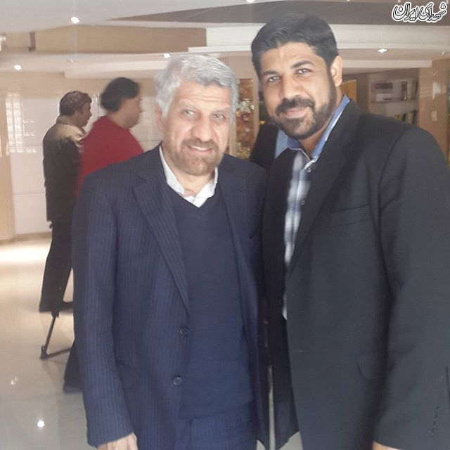 سلفی صادق آهنگران و مجید رمضانی +عکس