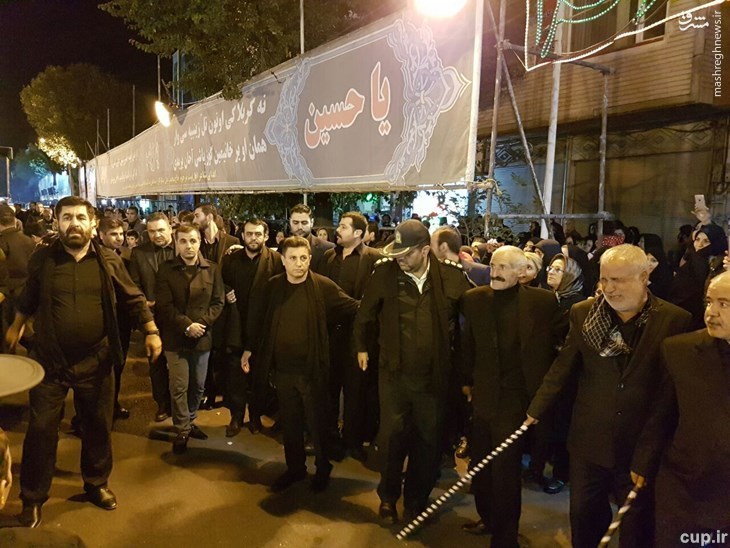 قلعه‌نویی در دسته عزاداری معروف تبریز+عکس