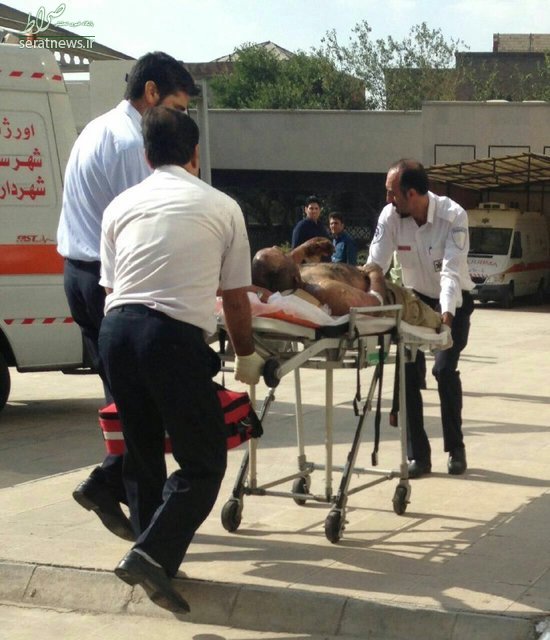 خودکشی بعد از آتش زدن اداره مالیاتی نور!+عکس خودکشی بعد از آتش زدن اداره مالیاتی نور!+عکس