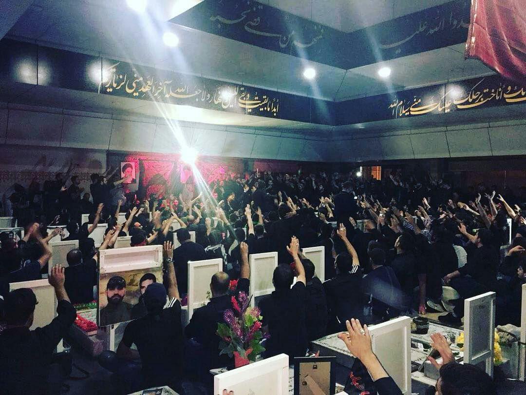 عزاداری سالار شهیدان در روضه الشهدای بیروت