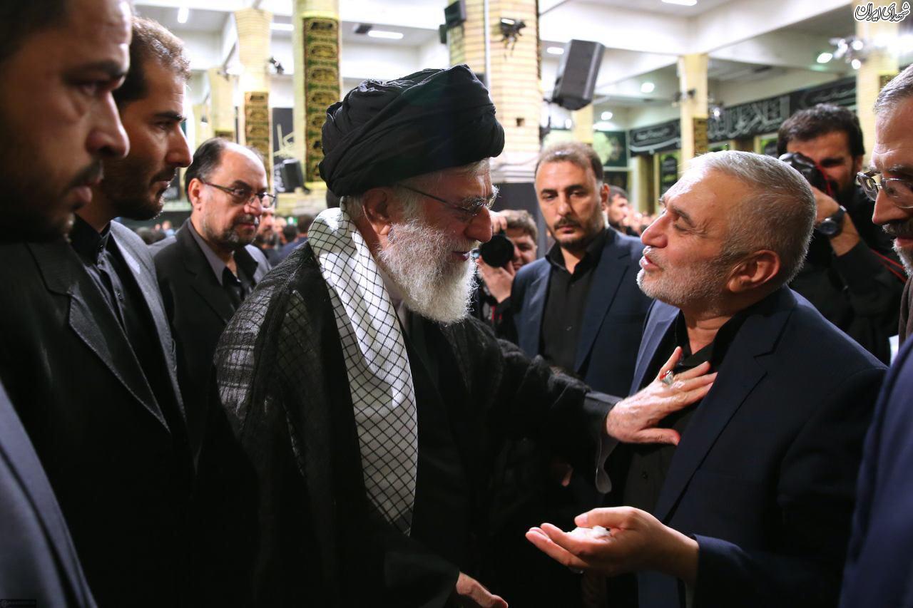 گفت و گوی حاج منصور با رهبر انقلاب +عکس گفت و گوی حاج منصور با رهبر انقلاب +عکس