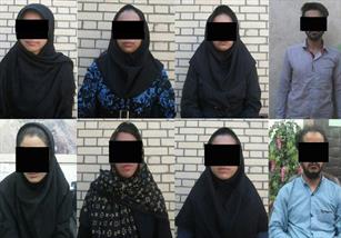 دستگیری عوامل شبکه ابتذال توسط سپاه دستگیری عوامل شبکه ابتذال توسط سپاه