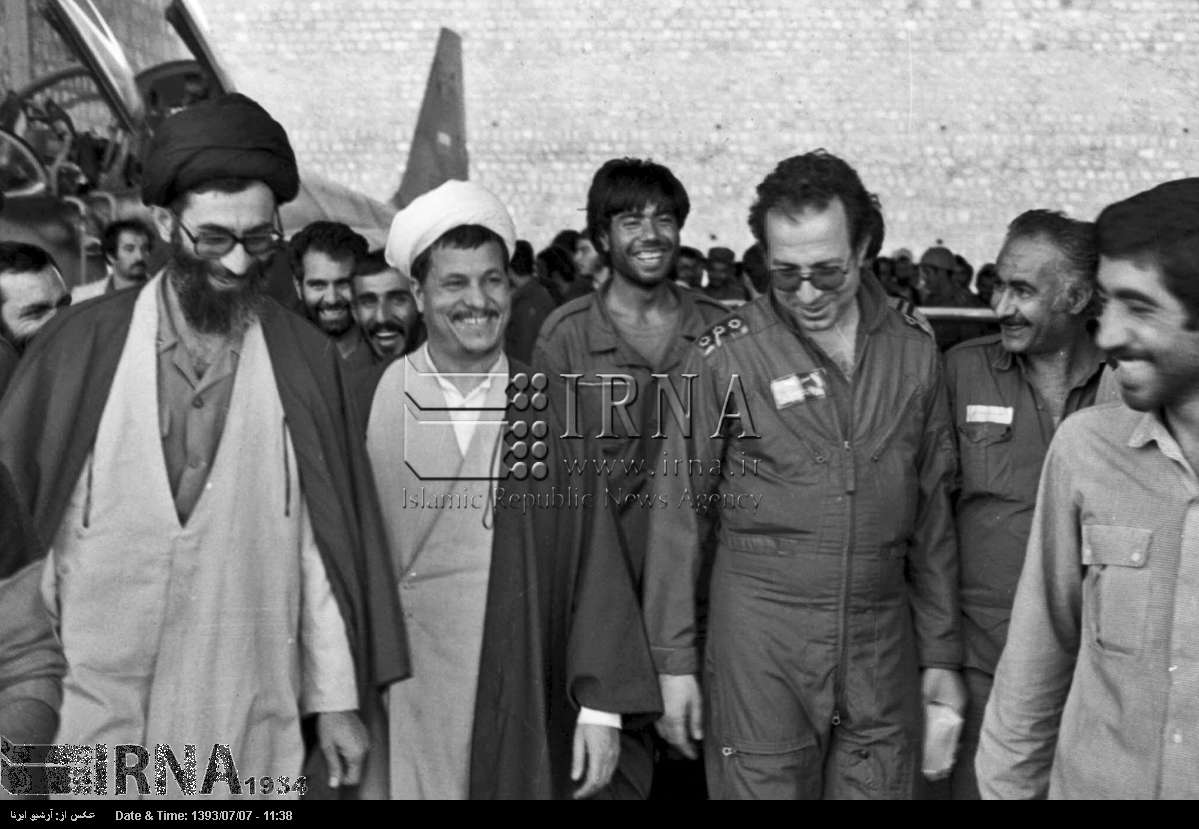 رهبر انقلاب،هاشمی و شهید نامجو +عکس