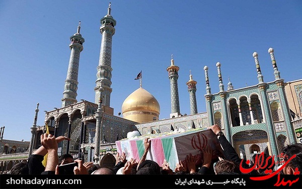 عکس / تشییع 5 شهید مدافع حرم در قم