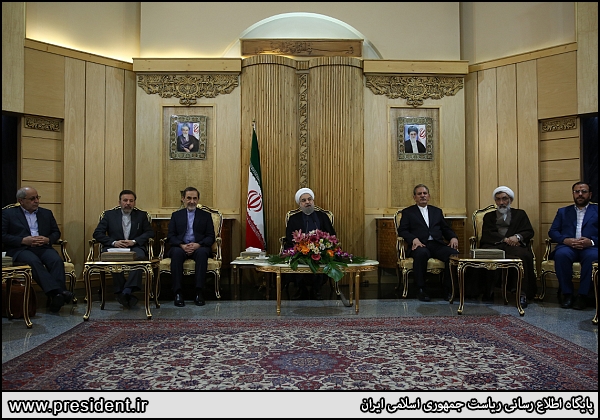 روحانی:آمریکا قول داد به تعهداتش عمل کند! روحانی:آمریکا قول داد به تعهداتش عمل کند!