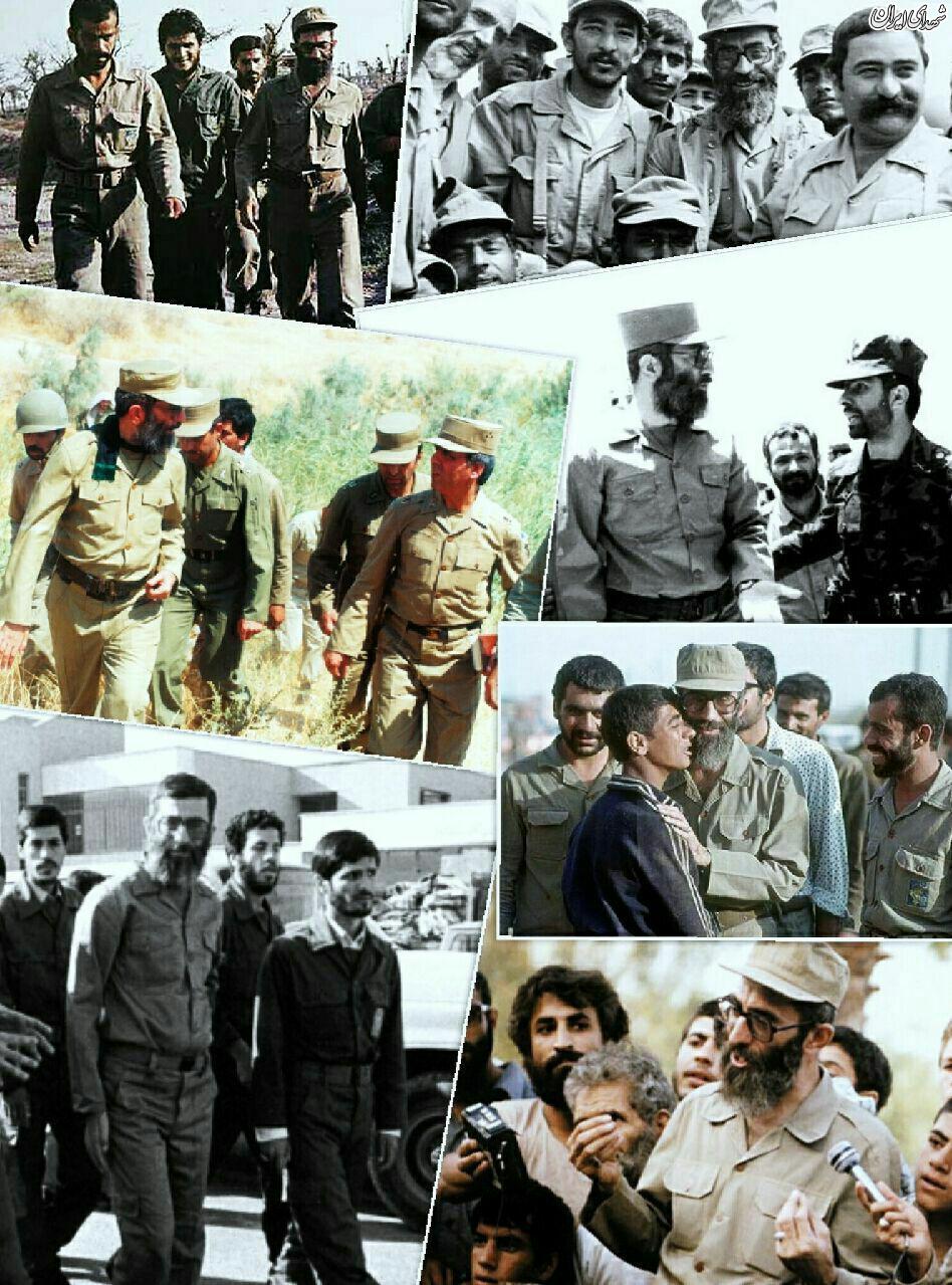 عکس/ «آقا» با لباس خاکی