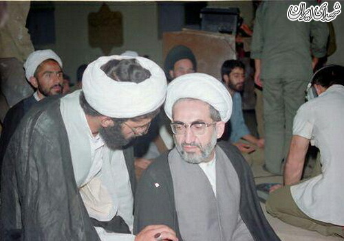 آیت الله نوری همدانی در جمع رزمندگان + تصاویر