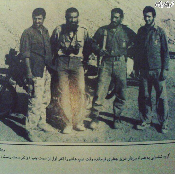 تصویری دیده نشده از سرلشکر جعفری+عکس