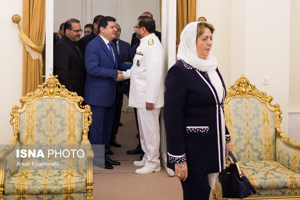 پوشش مقام سوری در دیدار با 