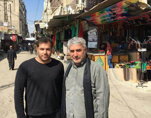 تصویری از ابراهیم حاتمی کیا در سوریه +عکس