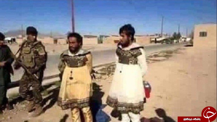 بازداشت 2 داعشی فراری با لباس زنانه + عکس بازداشت 2 داعشی فراری با لباس زنانه + عکس