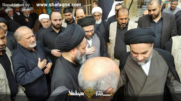 فرزندان آیتالله سیستانی در مجلس ختم+عکس فرزندان آیتالله سیستانی در مجلس ختم+عکس