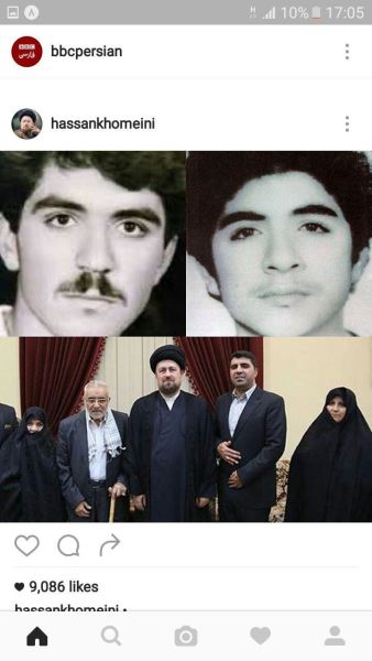 احساس سیدحسن به برادر شهید فهمیده +عکس