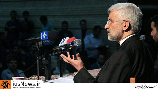سعید جلیلی:مذاکره جای سعید جلیلی:مذاکره جای