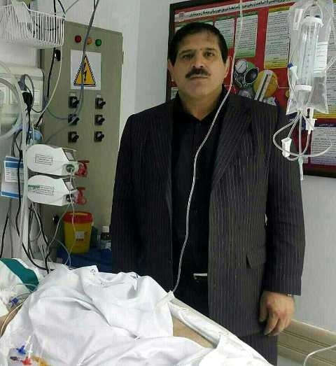 عکس یادگاری با جسم نیمه جان پورحیدری!