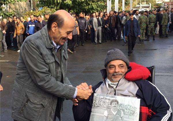 جانباز پرسپولیسی آبی‌ها را تنها نگذاشت+عکس