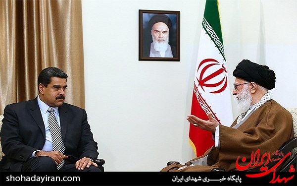 عکس/ دیدار رئیس جمهور ونزوئلا با رهبر انقلاب