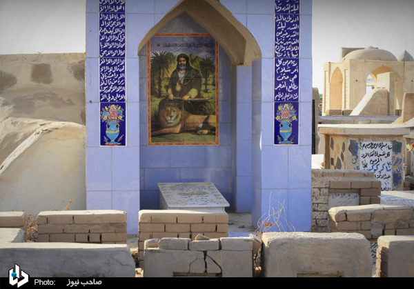 نمایی از قبرستان پر رمز و راز 
