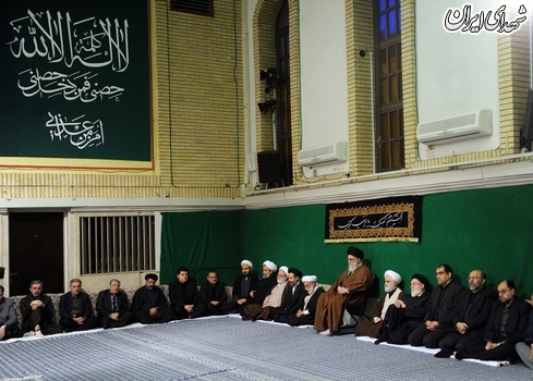 عکس/ عزاداری اربعین حسینی در بیت رهبری