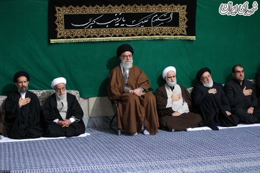 عکس/ عزاداری اربعین حسینی در بیت رهبری
