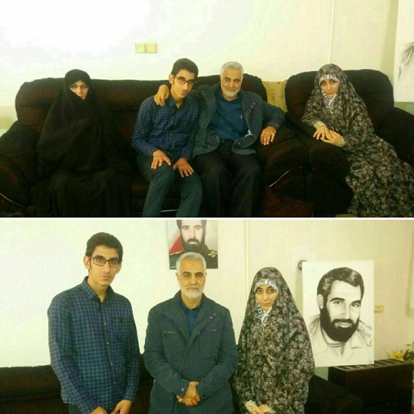 هدیه حاج قاسم به دختر لشکر شهید ناصری