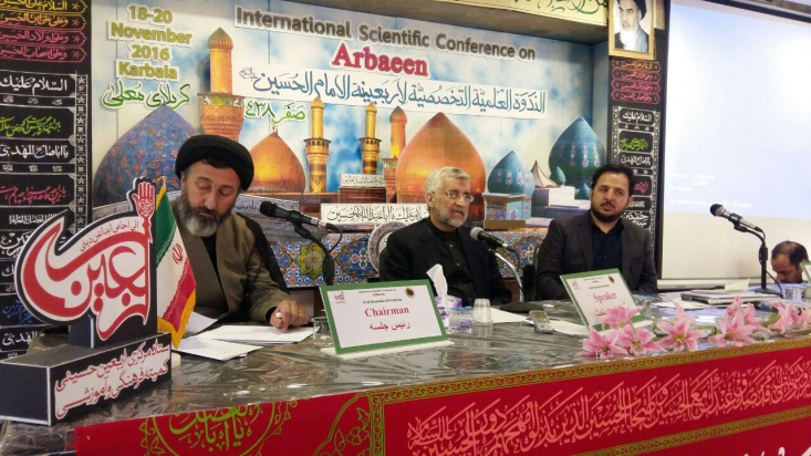 سخنرانی جلیلی در پیاده روی اربعین +عکس سخنرانی جلیلی در پیاده روی اربعین +عکس