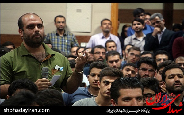 عکس/ استقبال دانشجویی از 