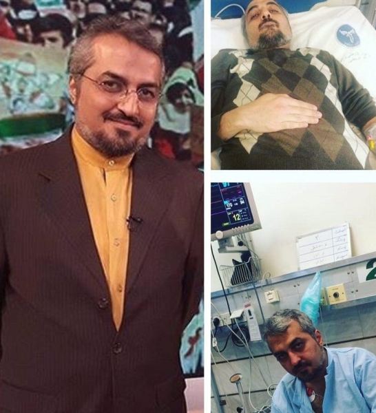 گوینده شبکه خبر در بیمارستان بستری شد +عکس
