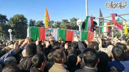 پیکر پاک شهید امنیت در گرگان تشییع شد+عکس پیکر پاک شهید امنیت در گرگان تشییع شد+عکس