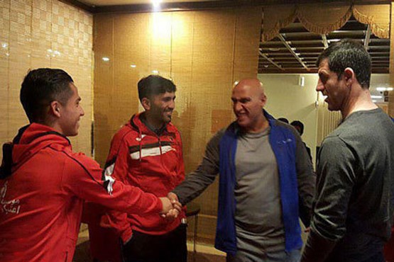 دیدار غیرمنتظره پرسپولیسیها با منصوریان +عکس دیدار غیرمنتظره پرسپولیسیها با منصوریان +عکس