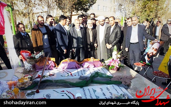 عکس/ پیوند آسمانی در جوار شهدای گمنام شهریار