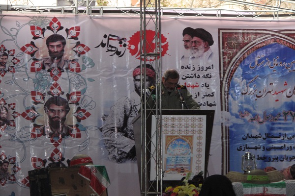 رونمائی از تمثال فرماندهان شهید سپاه محمد رسول الله (ص) رونمائی از تمثال فرماندهان شهید سپاه محمد رسول الله (ص)