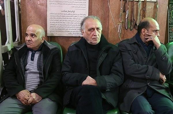 هنرمندان حاضر در ختم مرحوم شایانفر+عکس
