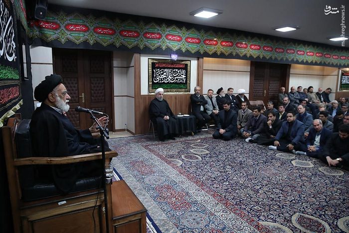 عزاداری دولتی ها در نهاد ریاست جمهوری+عکس