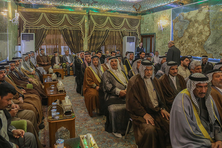 پیام آیت الله العظمی سیستانی برای عشایر عراق پیام آیت الله العظمی سیستانی برای عشایر عراق