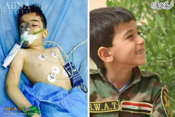 شهادت کوچکترین رزمنده الحشد الشعبی+عکس