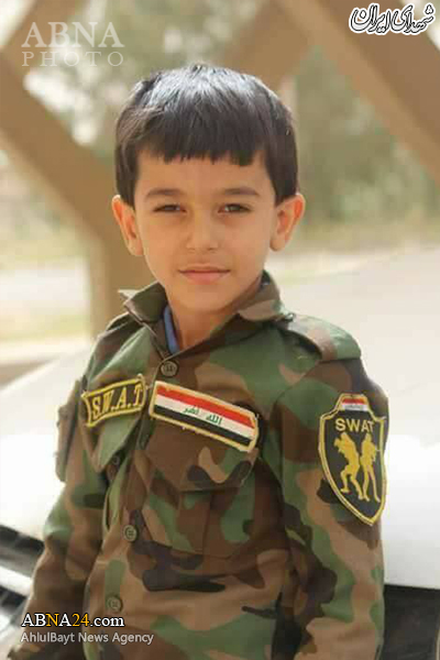 شهادت کوچکترین رزمنده الحشد الشعبی+عکس