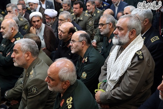 تصاویر/ دیدار فرماندهان ارشد نیروهای مسلح با رهبرانقلاب