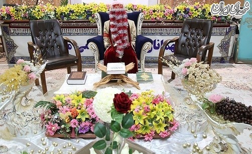 عکس/ ازدواج زوج آمریکایی و هندی تازه مسلمان شده در قم