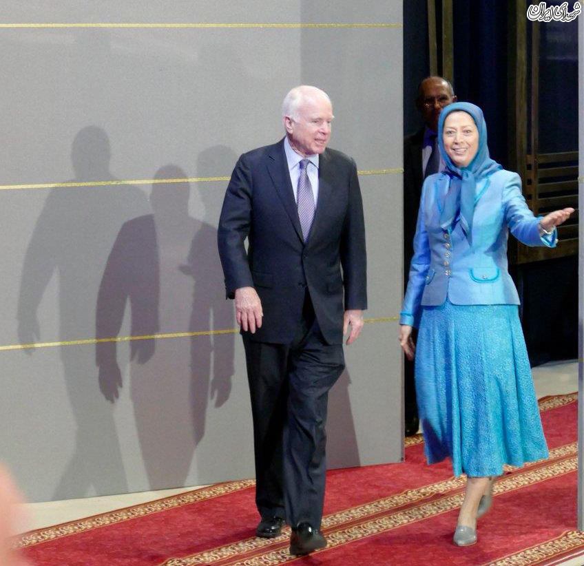 یاوهگوییهای سناتور آمریکایی در لانه منافقین+تصاویر یاوهگوییهای سناتور آمریکایی در لانه منافقین+تصاویر