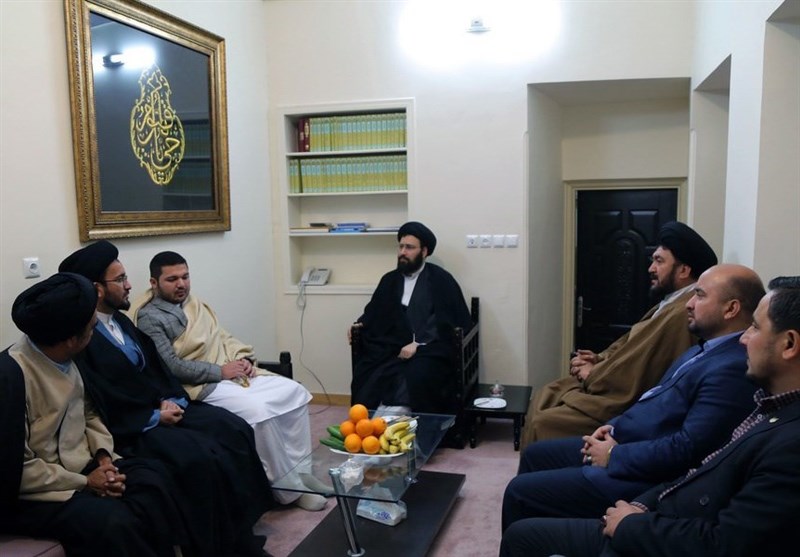 دیدار رهبر حزب اسلامی افغانستان با نوه امام + عکس دیدار رهبر حزب اسلامی افغانستان با نوه امام + عکس
