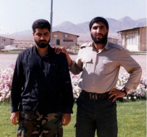 عکسی کمتر دیده شده از حاج قاسم و شهید کاظمی
