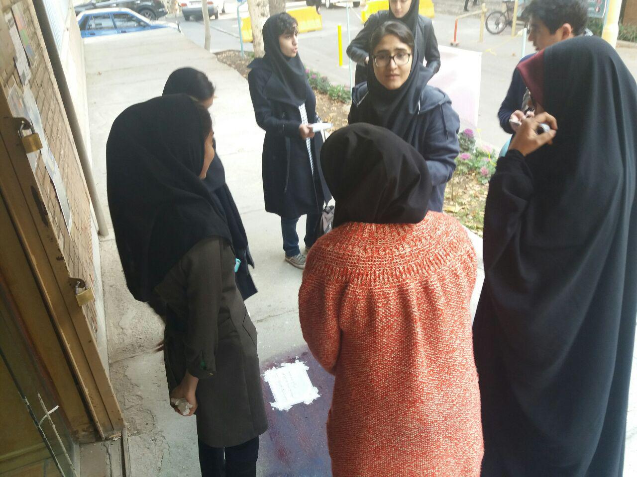 ممانعت حراست دانشگاه از رسم مجدد پرچم اسرائیل ممانعت حراست دانشگاه از رسم مجدد پرچم اسرائیل