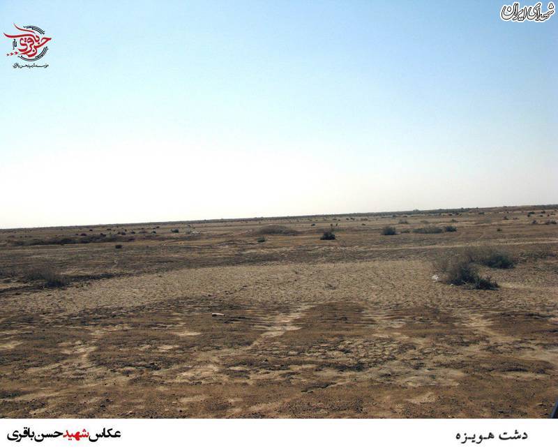 عکس/ عکاسی شهید حسن باقری از دشت هویزه