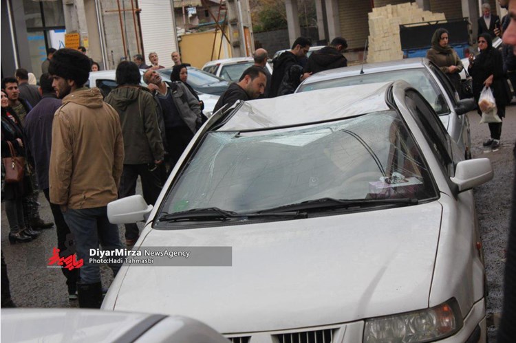 پرتاب مرگبار مادر و ۲ فرزندش از ساختمان ۵ طبقه